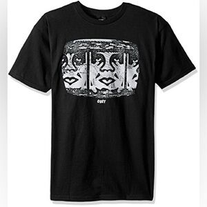 Obey Channel Zero Black Shirt
